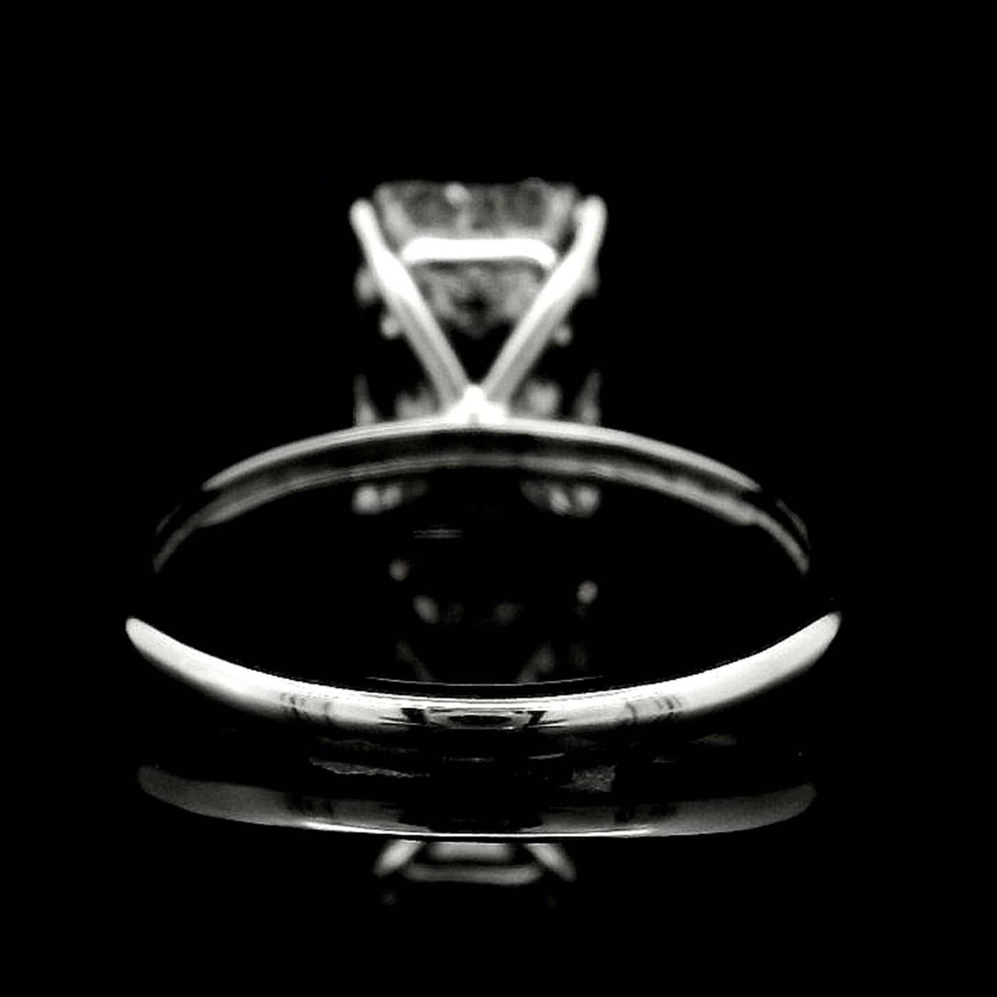 4.10 Carats Lab Grown Diamond 950 Platinum Ring