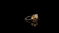 1.76 Ct Square Tourmaline 14K Gold Ring