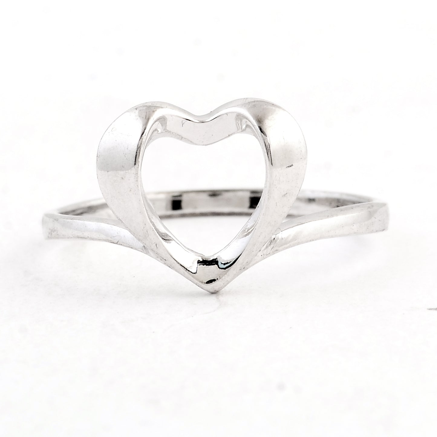 0.00 Ct Plain 925 Sterling Silver Ring