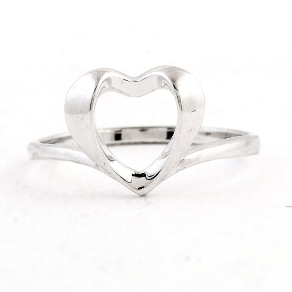 0.00 Ct Plain 925 Sterling Silver Ring