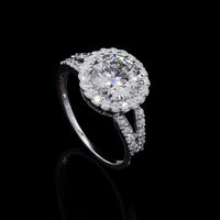 2.48 Carats Lab Grown Diamond 14K Gold Ring