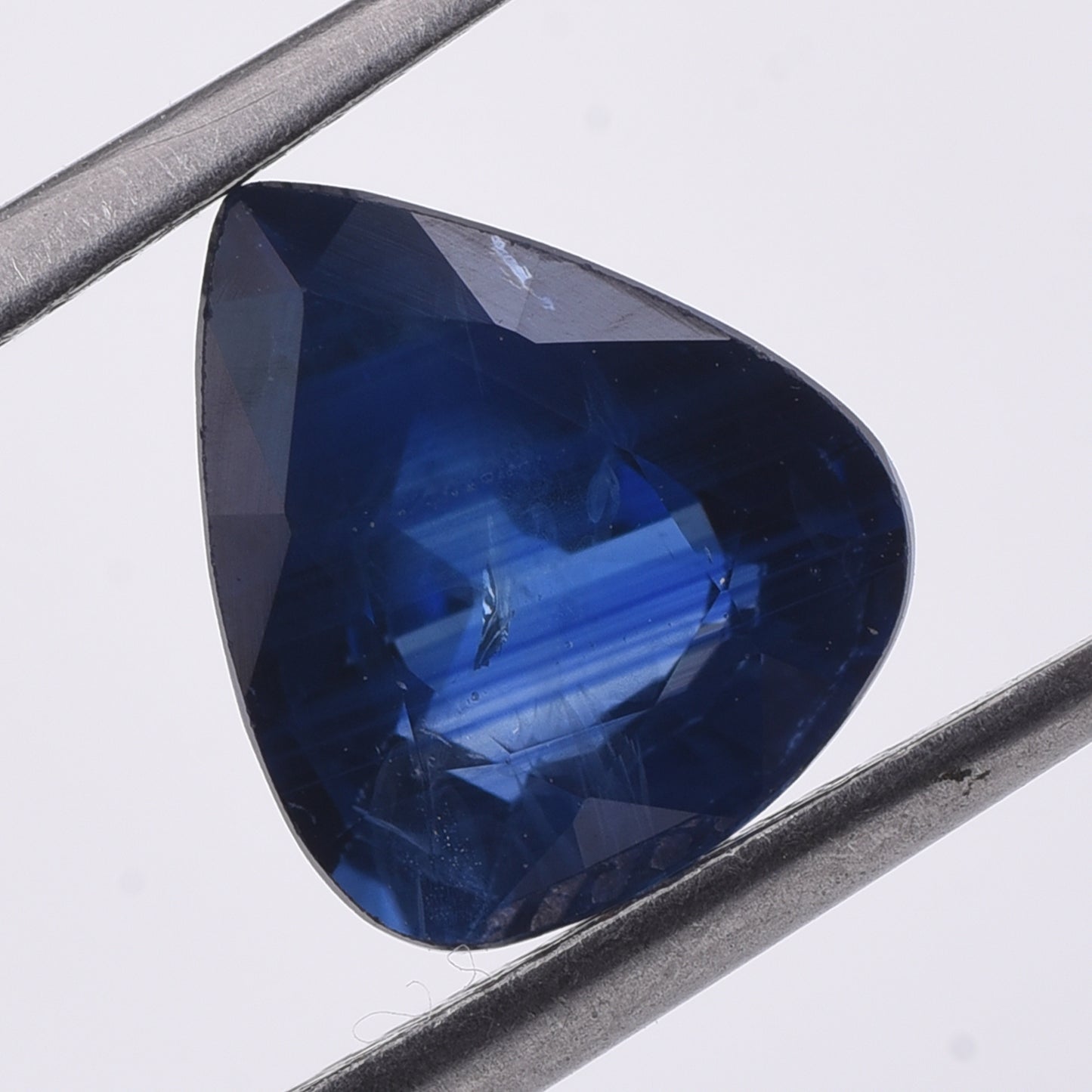 3.32 Natural Corundum Sapphire Pear Mixed Cut Gemstone