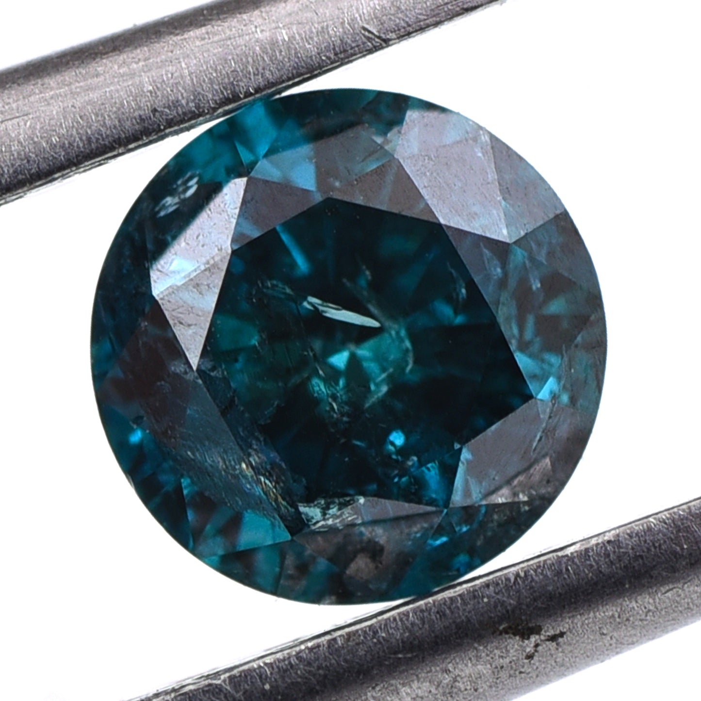 0.37 Blue Diamond Round Loose Diamond