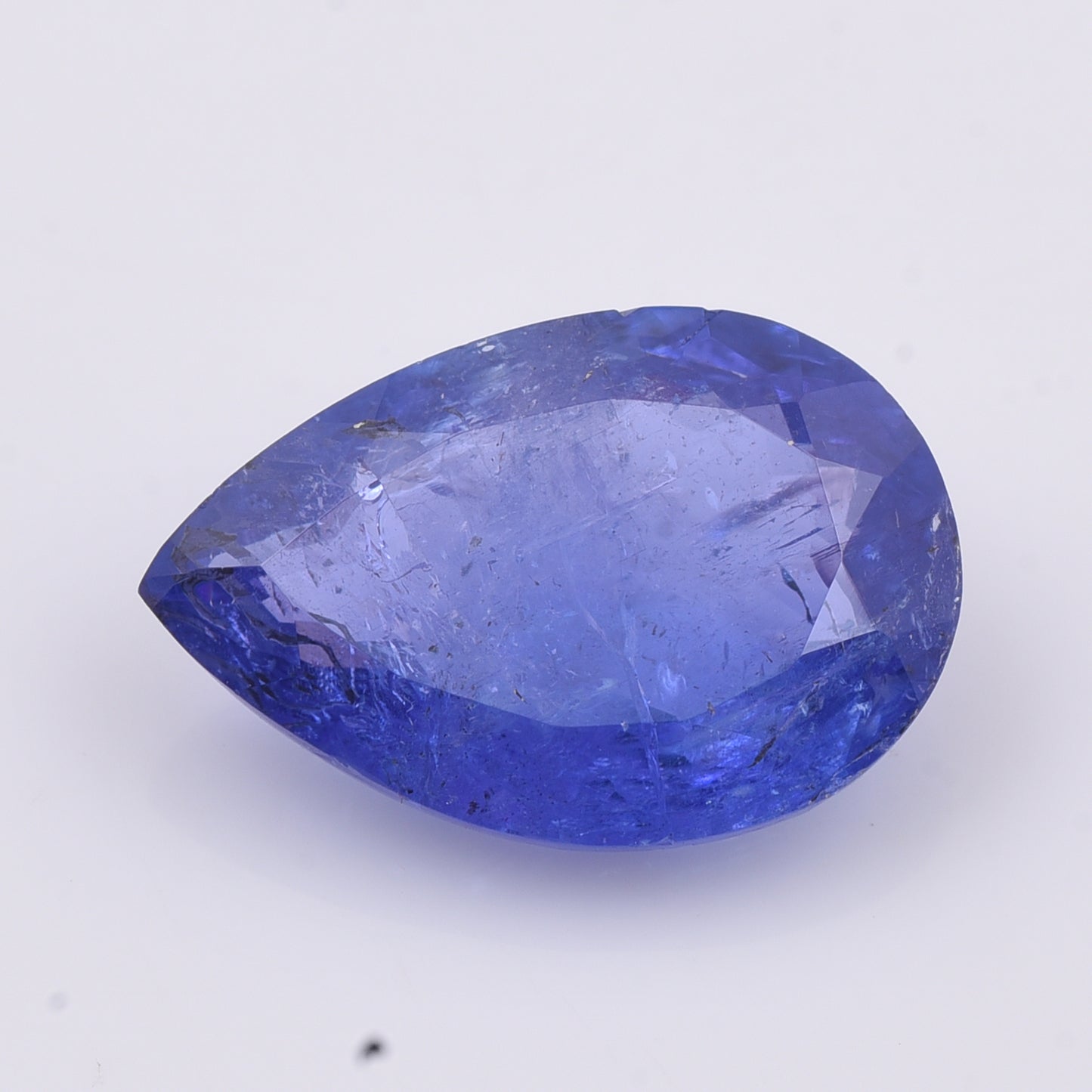 6.13 Natural Zoisite Tanzanite Pear Mixed Cut Gemstone