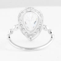 2.90 Carats Lab Grown Diamond 14K Gold Ring