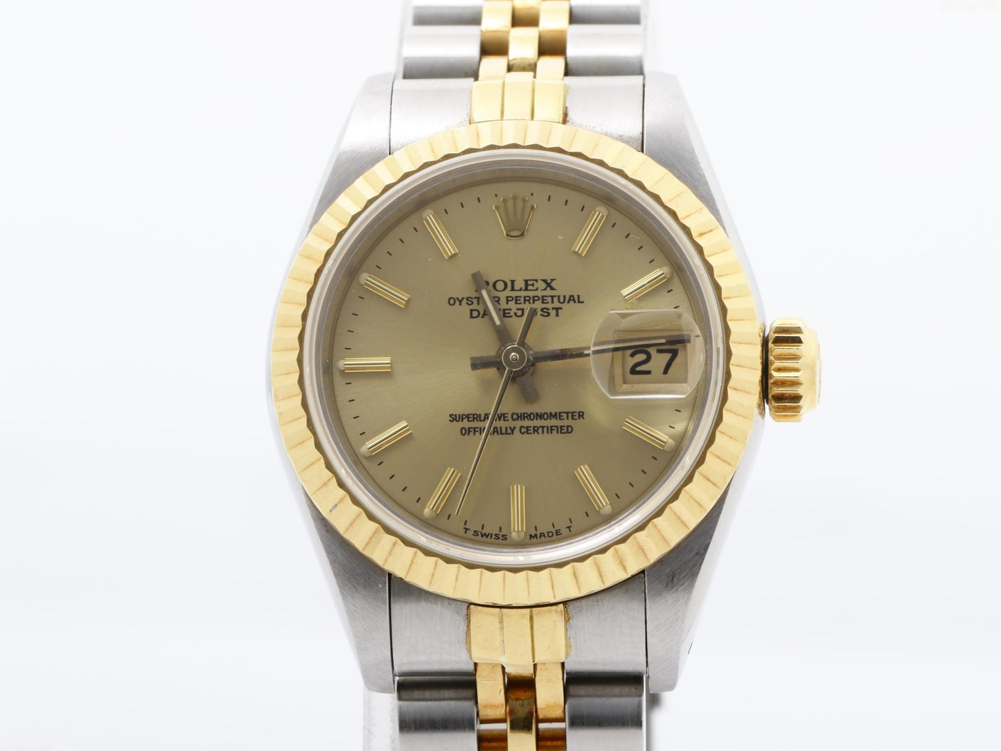 Rolex - 69173 - Ladies Two Tone Datejust Automatic Watch, R Serial, 26mm