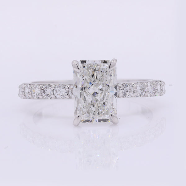 2.28 Carats Lab Grown Diamond 14K Gold Ring