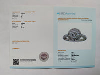 2.80 Carats Lab Grown Diamond 14K Gold Ring