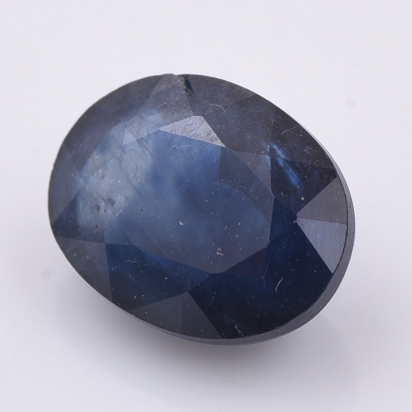 2.56 Natural Corundum Sapphire Oval Mixed Cut Gemstone