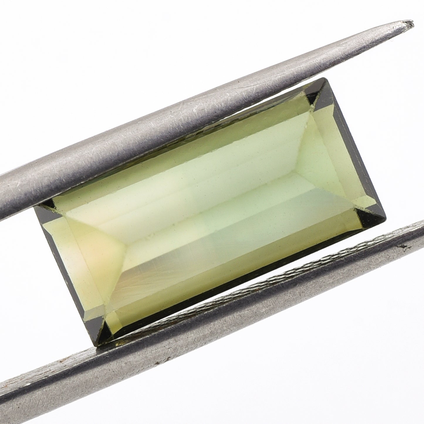 5.21 Natural Tourmaline Verdelite Rectangular Step Cut Gemstone