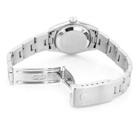 Rolex Oyster Perpetual 76080 Black 369 White Bar K Series Pre-owned Women's