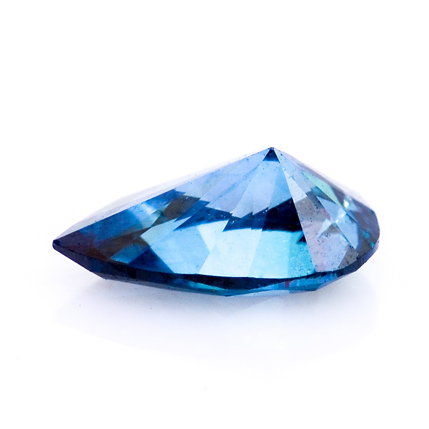 0.27 Blue Diamond Pear Loose Diamond