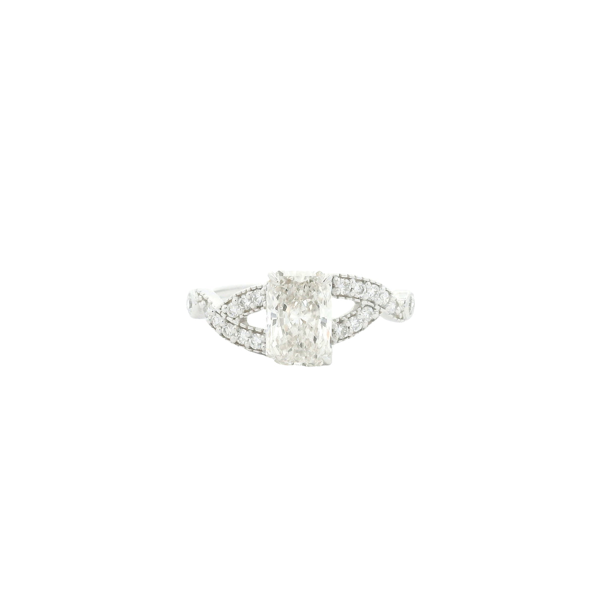 1.49 Carats Lab Grown Diamond 14K Gold Ring