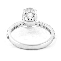 2.44 Carats Lab Grown Diamond 14K Gold Ring