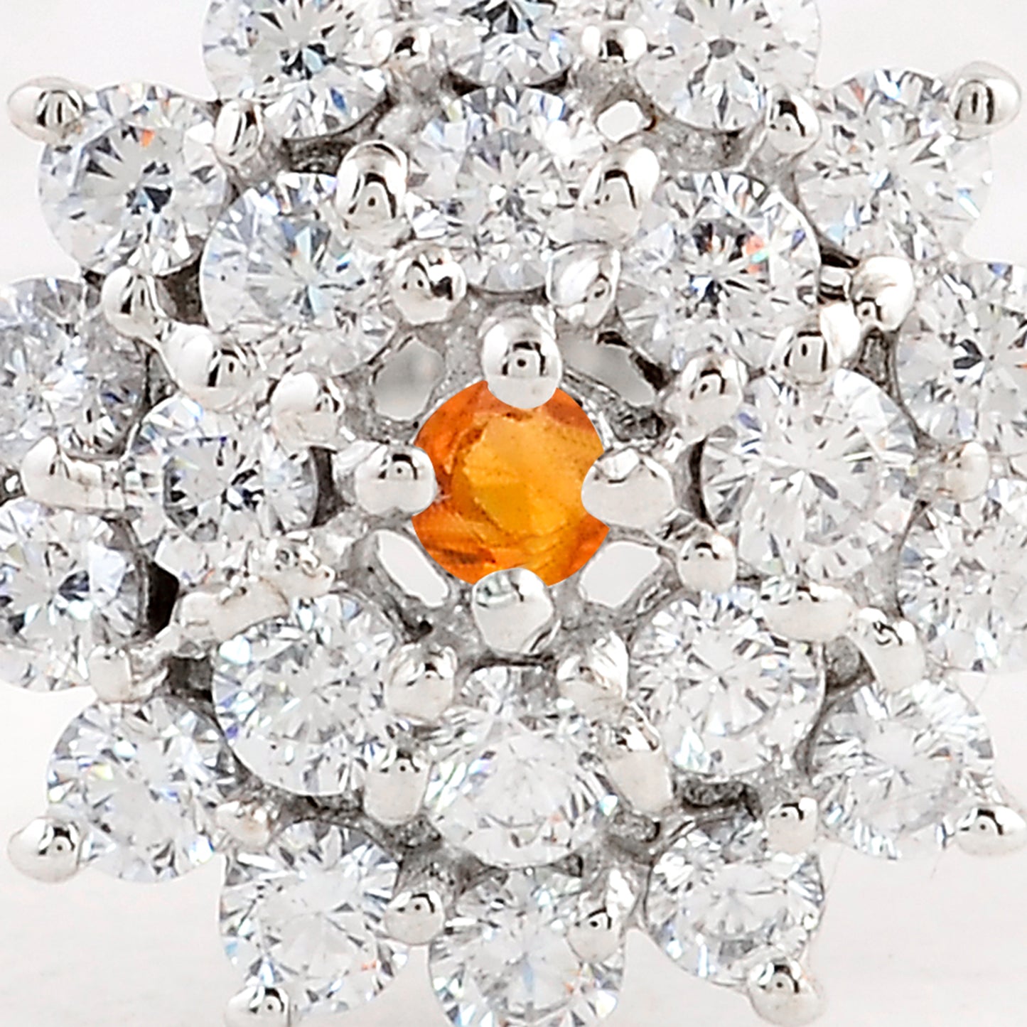 1.06 Ct Round Cubic Zirconia 925 Sterling Silver Ring