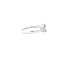 1.64 Carats Blue Lab Grown Diamond 14K Gold Ring