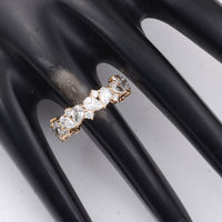 3.61 Carats Lab Grown Diamond 14K Gold Ring