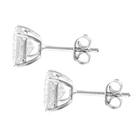 2.90 Carats Lab Grown Diamond 14K Gold Earrings