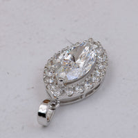2.51 Carats Lab Grown Diamond 14K Gold Pendant
