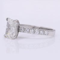 2.13 Carats Lab Grown Diamond 950 Platinum Ring