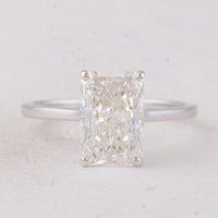 3.56 Carats Lab Grown Diamond 14K Gold Ring