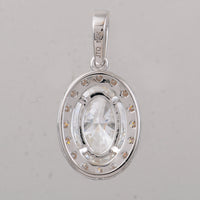 2.14 Carats Lab Grown Diamond 14K Gold Pendant