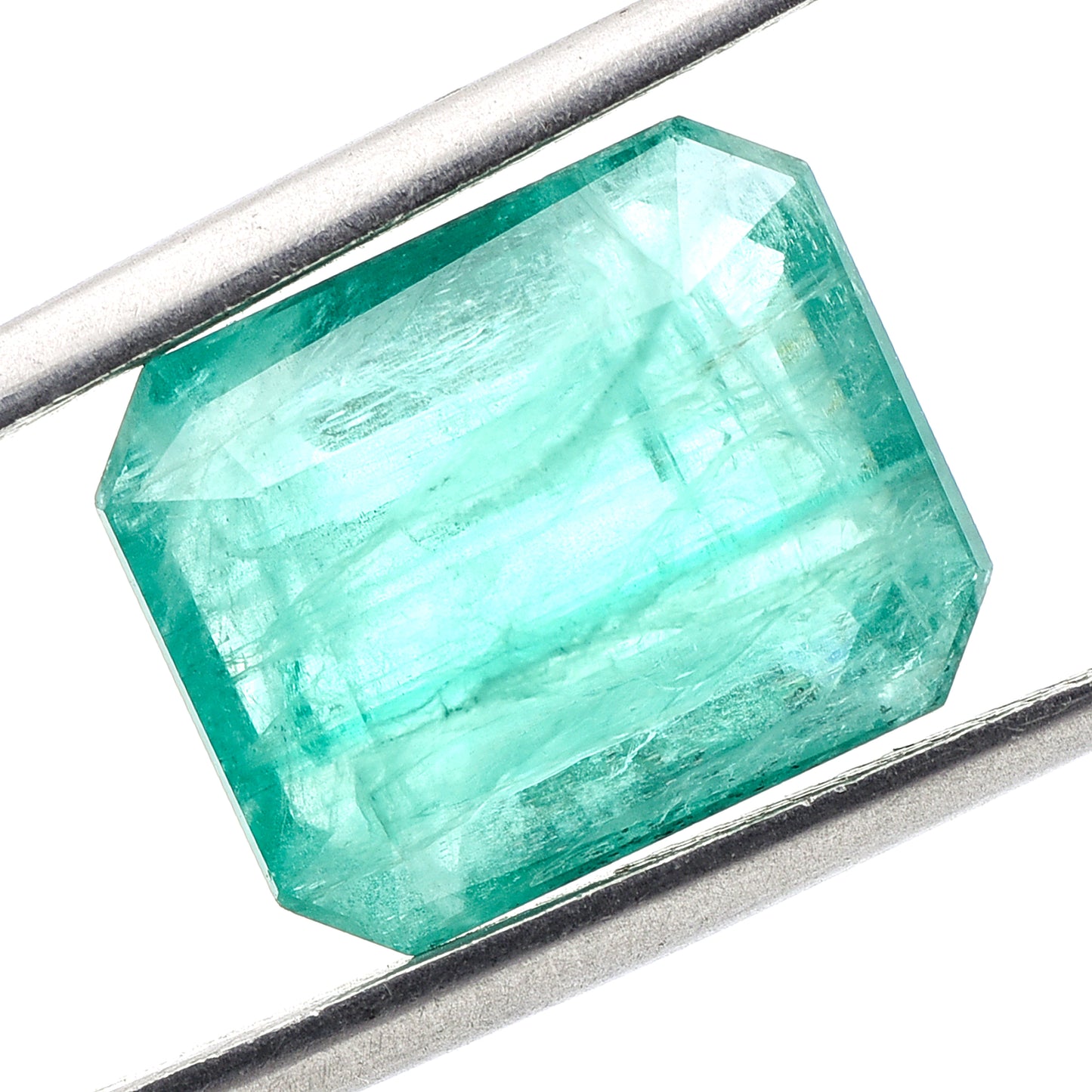 7.89 Natural Beryl Emerald Emerald Cut Gemstone