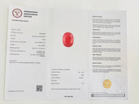 1.62 Natural Corundum Ruby Oval Mixed Cut Gemstone