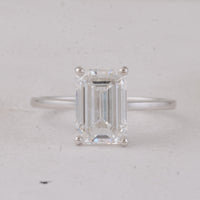 3.04 Carats Lab Grown Diamond 14K Gold Ring