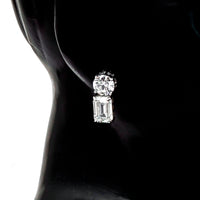 5.23 Carats Lab Grown Diamond 14K Gold Earrings