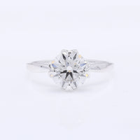 2.18 Carats Lab Grown Diamond 14K Gold Ring
