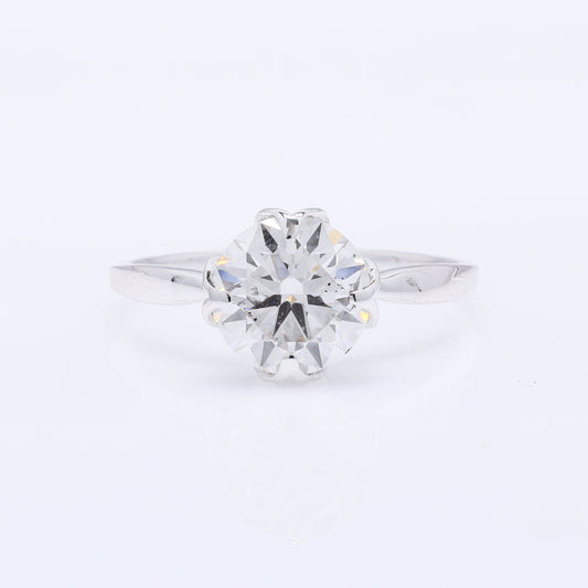 2.18 Carats Lab Grown Diamond 14K Gold Ring