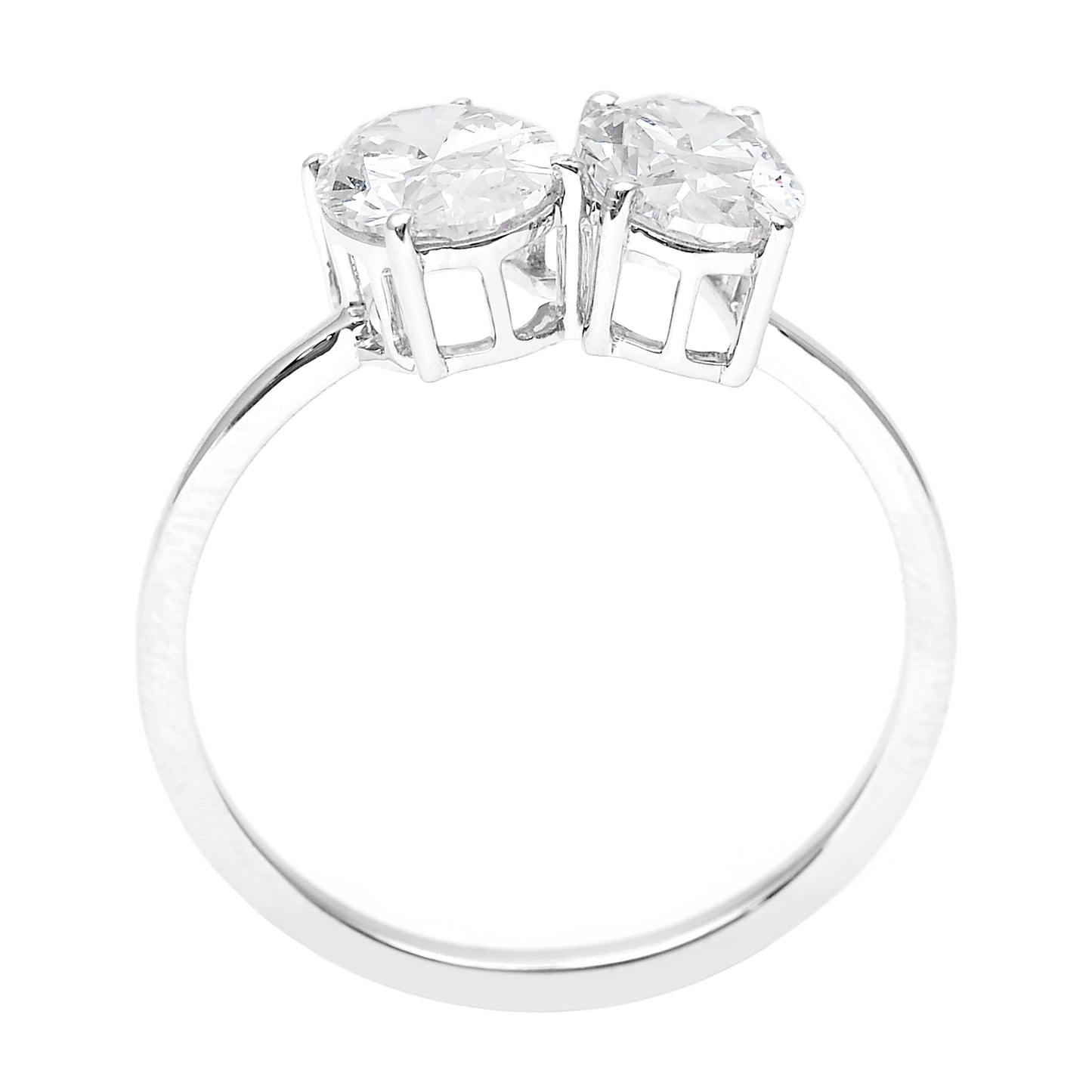 2.03 Carats Lab Grown Diamond 14K Gold Ring