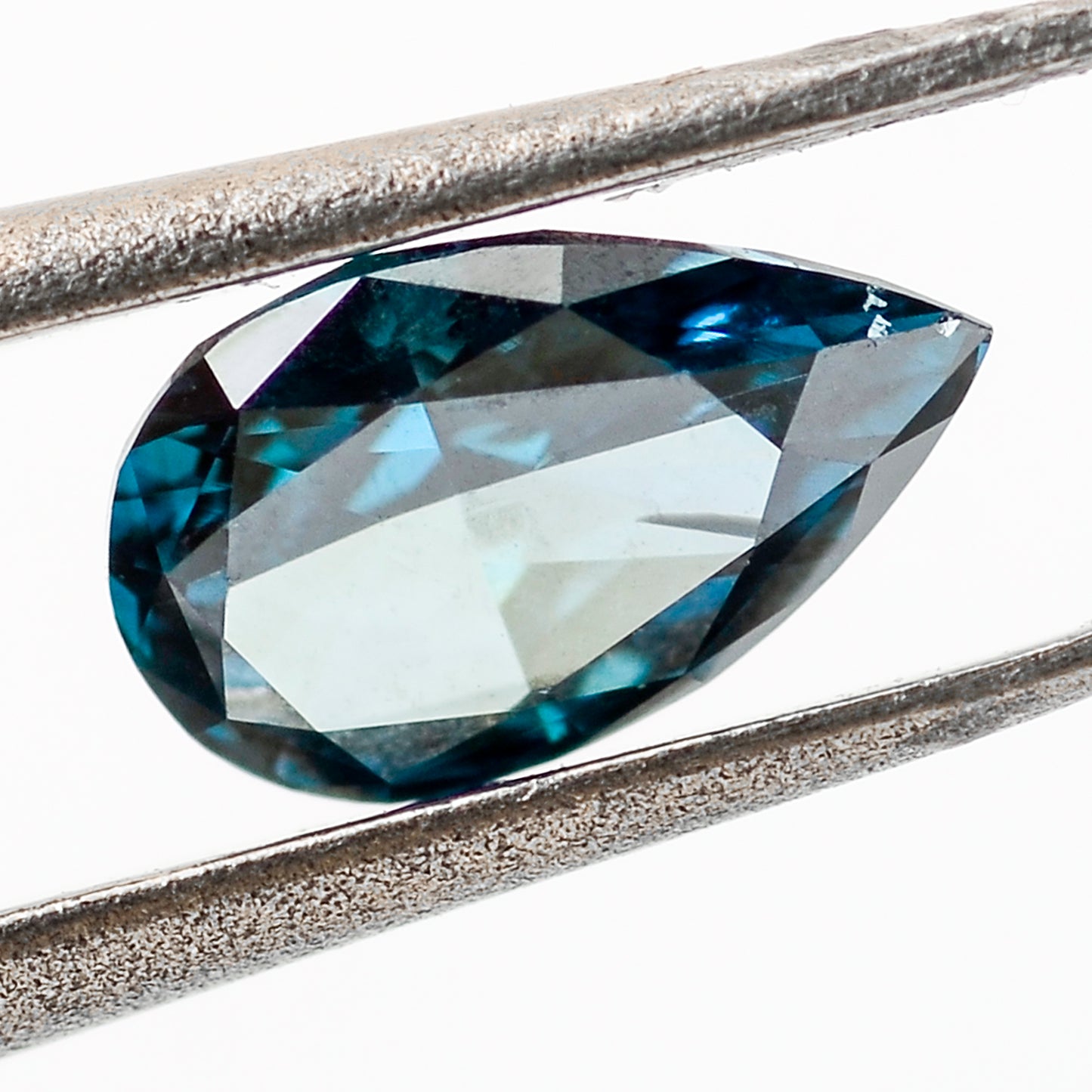 0.28 Blue Diamond Pear Loose Diamond