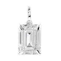 5.03 Carats Lab Grown Diamond 14K Gold Pendant