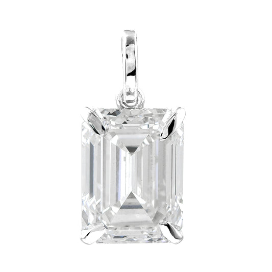5.03 Carats Lab Grown Diamond 14K Gold Pendant