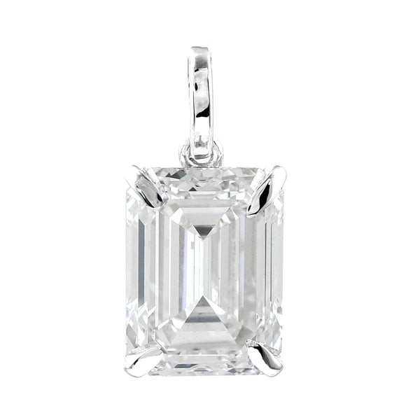 5.03 Carats Lab Grown Diamond 14K Gold Pendant