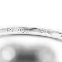 1.71 Ct Oval Mixed Cut Natural Green Sapphire 950 Platinum Ring