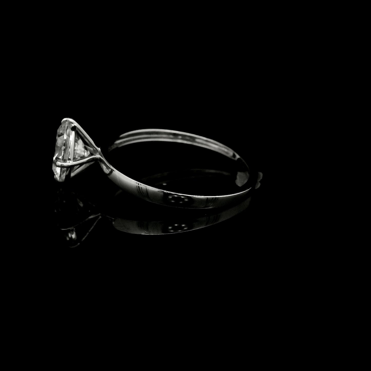 1.50 Ct Round Lab Grown Diamond 14K Gold Ring