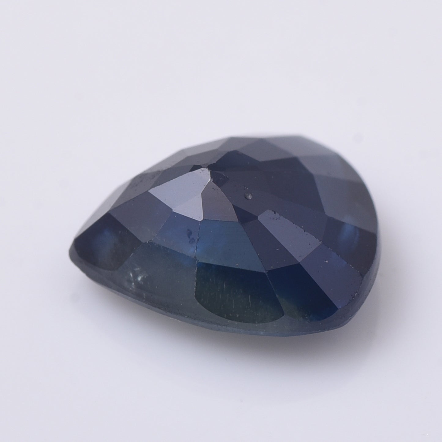3.73 Natural Corundum Sapphire Pear Mixed Cut Gemstone