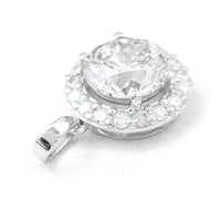2.86 Carats Lab Grown Diamond 14K Gold Pendant