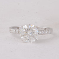 2.28 Carats Lab Grown Diamond 14K Gold Ring