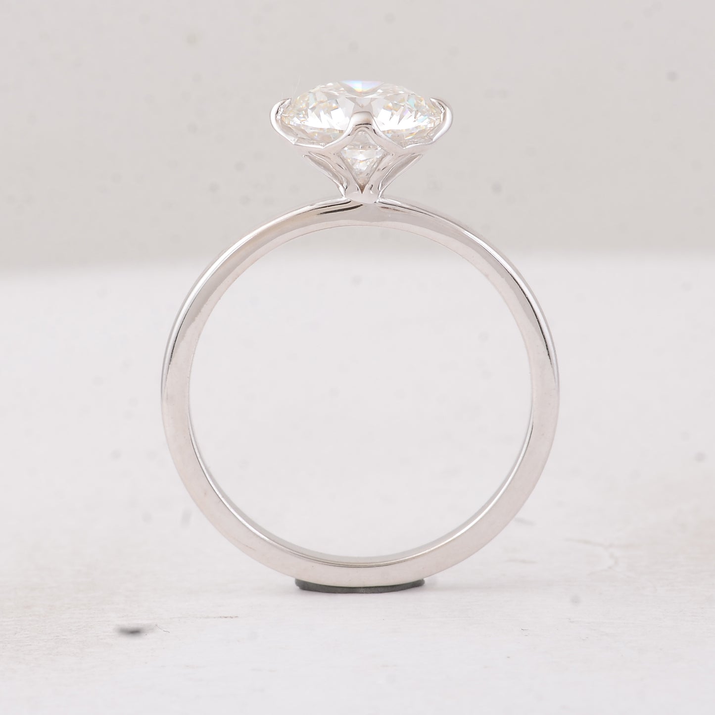 2.03 Carats Lab Grown Diamond 14K Gold Ring