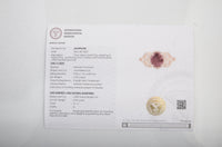 2.61 Ct Oval Mixed Cut Natural Corundum Ruby 14K Gold Ring