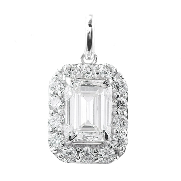 2.36 Carats Lab Grown Diamond 14K Gold Pendant
