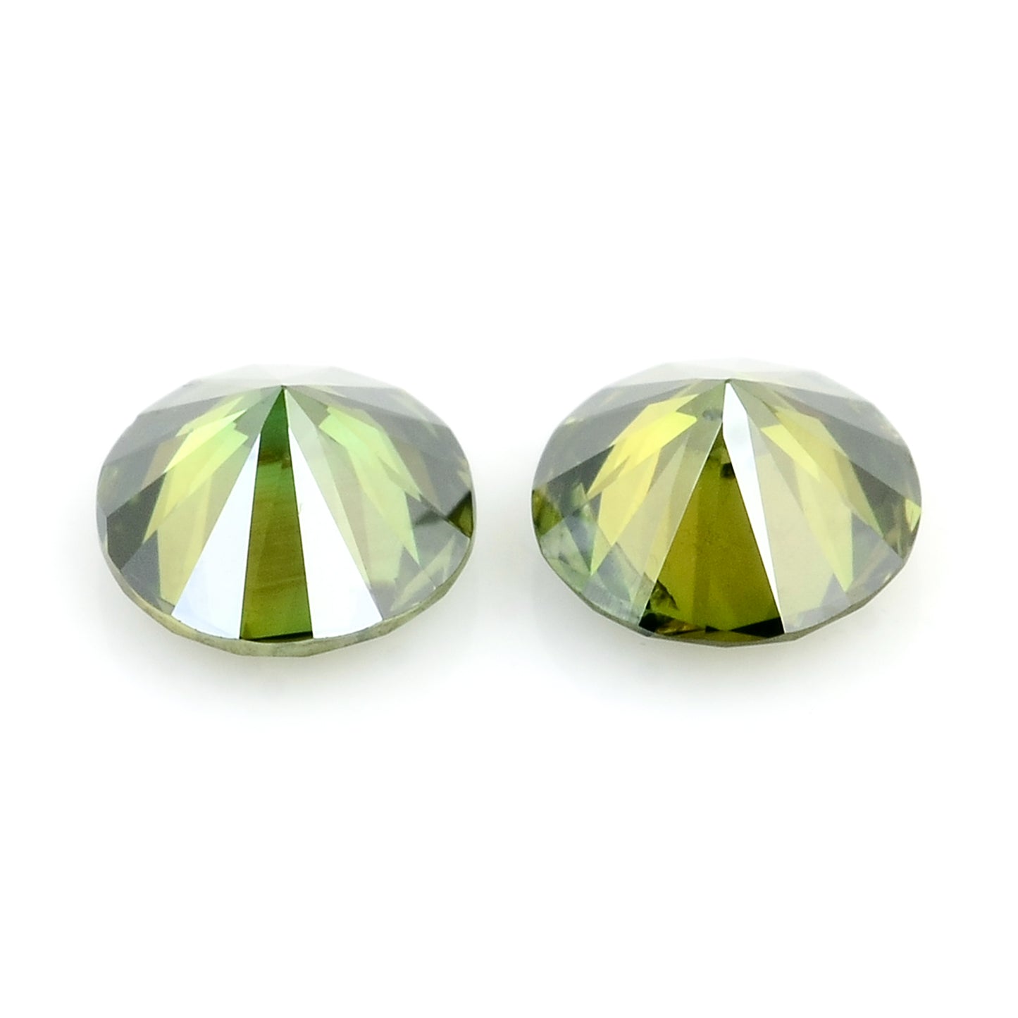 0.43 Green Diamond Round Loose Gemstone