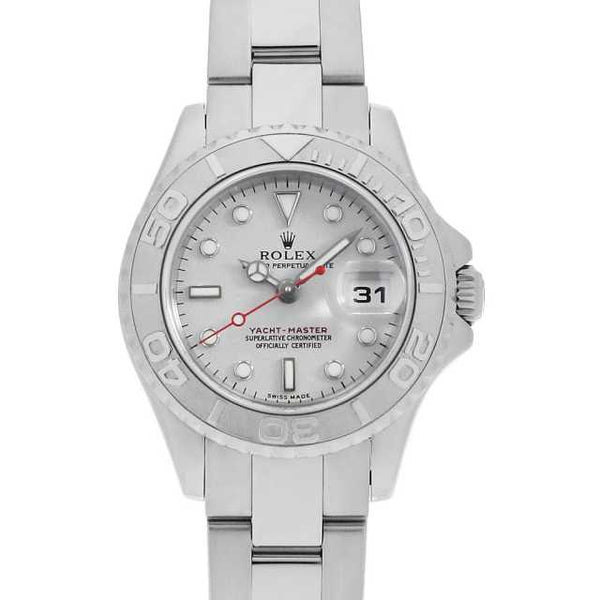 Rolex Yacht-Master 169622 Silver K-Serial Pre-Owned Women's