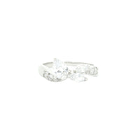 2.77 Ct Cubic Zirconia 925 Sterling Silver Ring