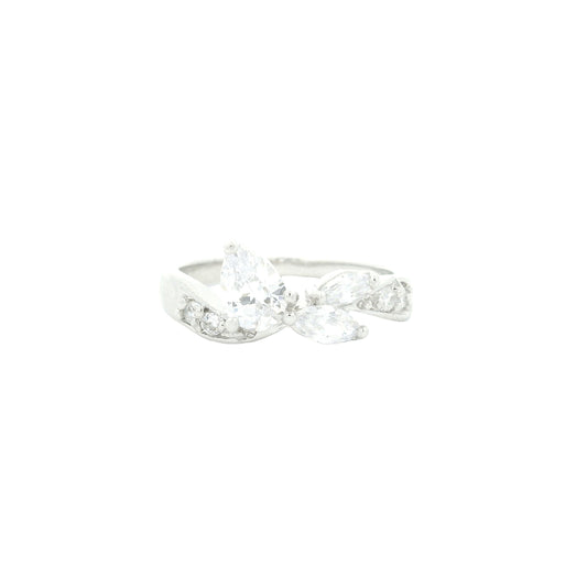 2.77 Ct Cubic Zirconia 925 Sterling Silver Ring
