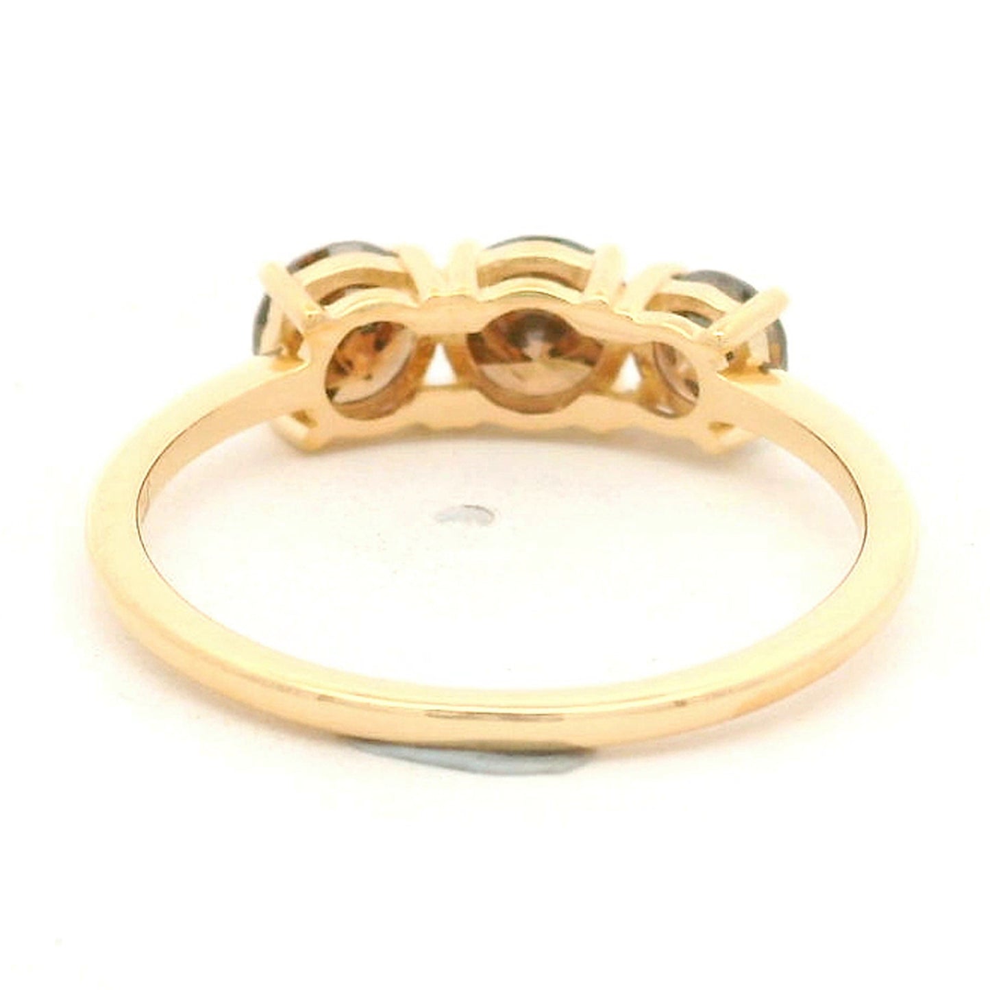 1.34 Ct Round Brown Diamond 14K Gold Ring
